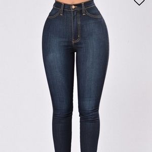High waist Skinny Jeans